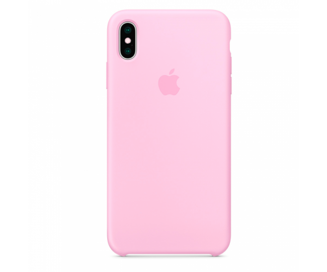Чохол Apple Original Silicone для iPhone XS Max Pink